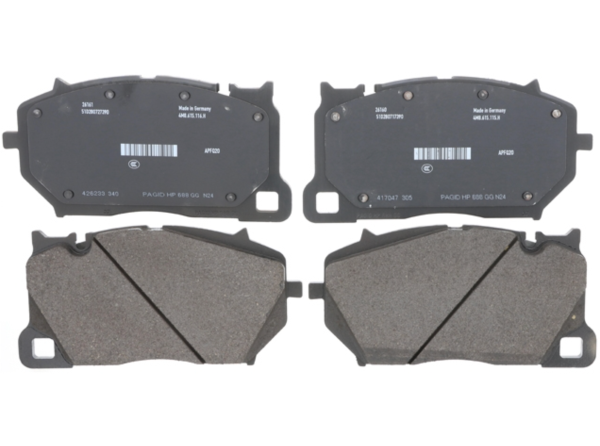 2019–2022 Lamborghini Urus 4.0 Front Brake Pads 4M8698151D